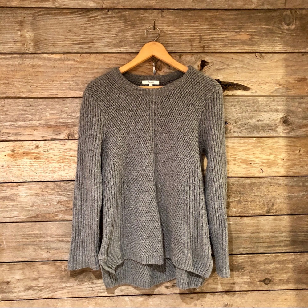 Chunky knit Madewell sweater size medium